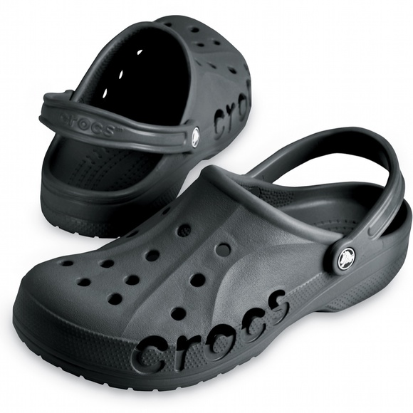 NEW Crocs Baya Black Roomy Fit UNISEX SANDALS SHOES SIZE MEN 7 WOMENS 9 - Picture 6 of 8